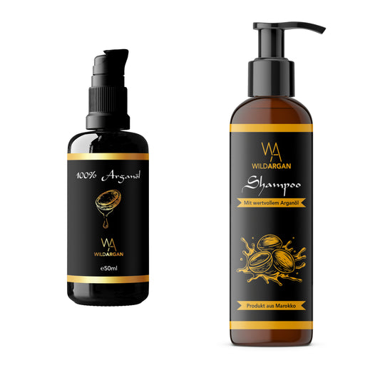 Argan Haarpflege-Set (50ml und 200ml)