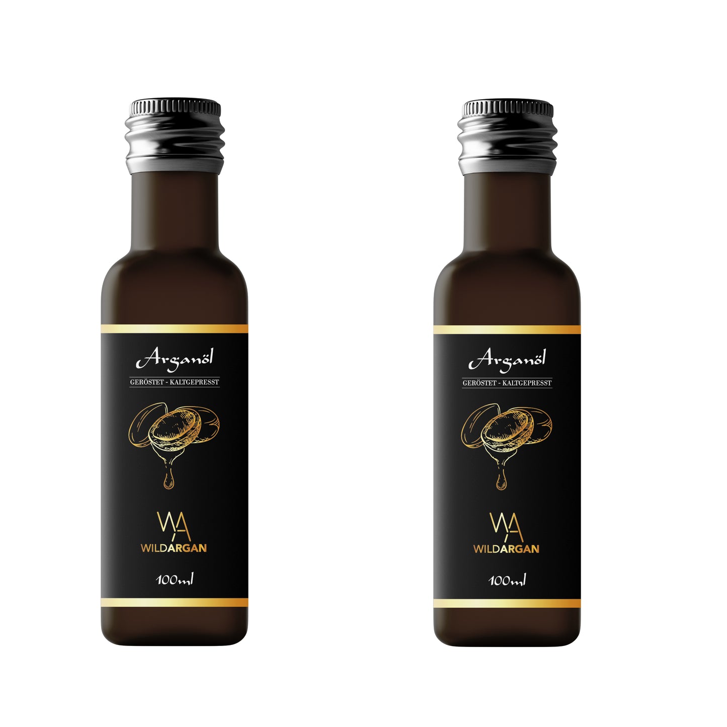 Gourmet Arganöl aus gerösteten Argannüsse (100ml) – Marokkanische Speiseöl-Delikatesse – Ansicht 4