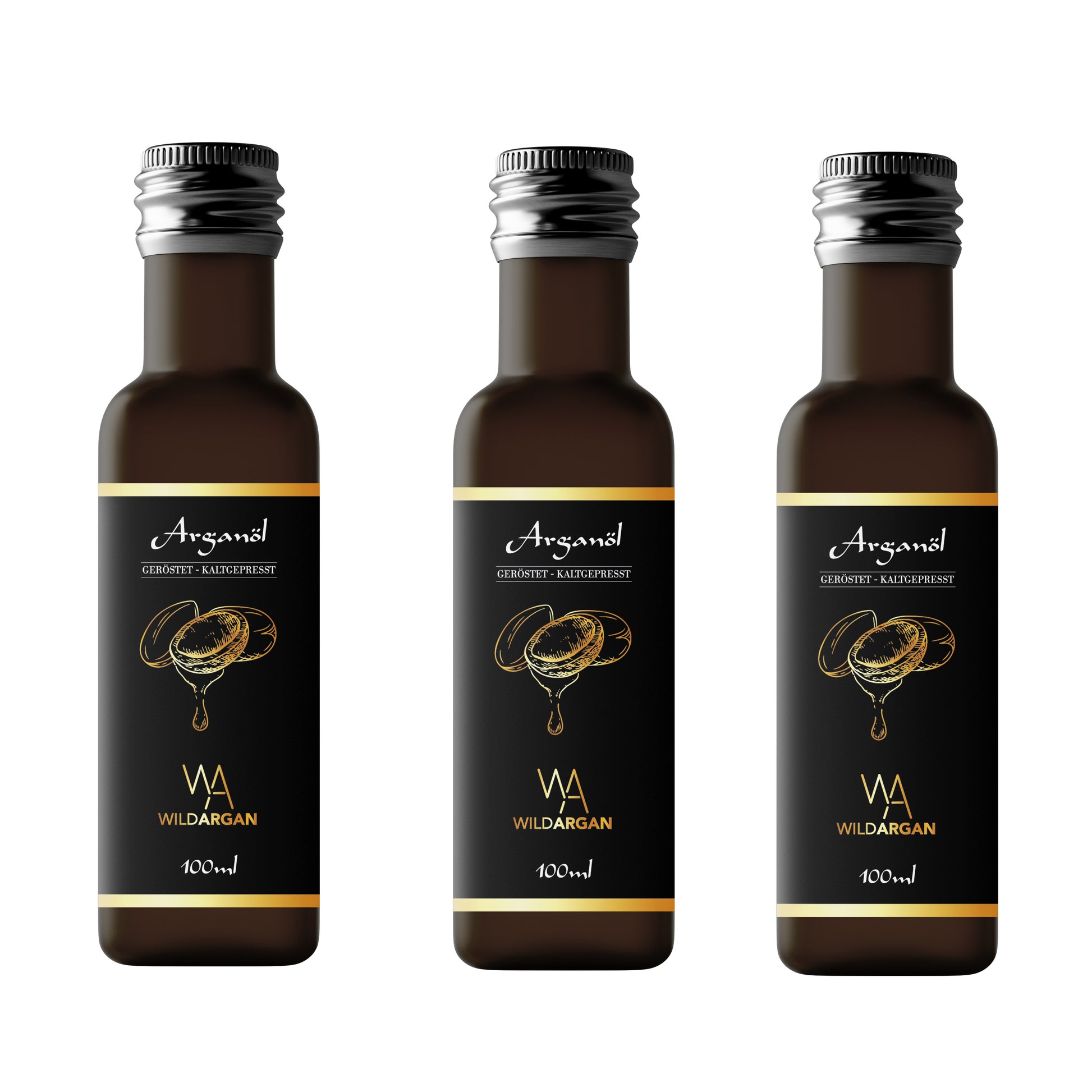 Gourmet Arganöl aus gerösteten Argannüsse (100ml) – Marokkanische Speiseöl-Delikatesse – Ansicht 5