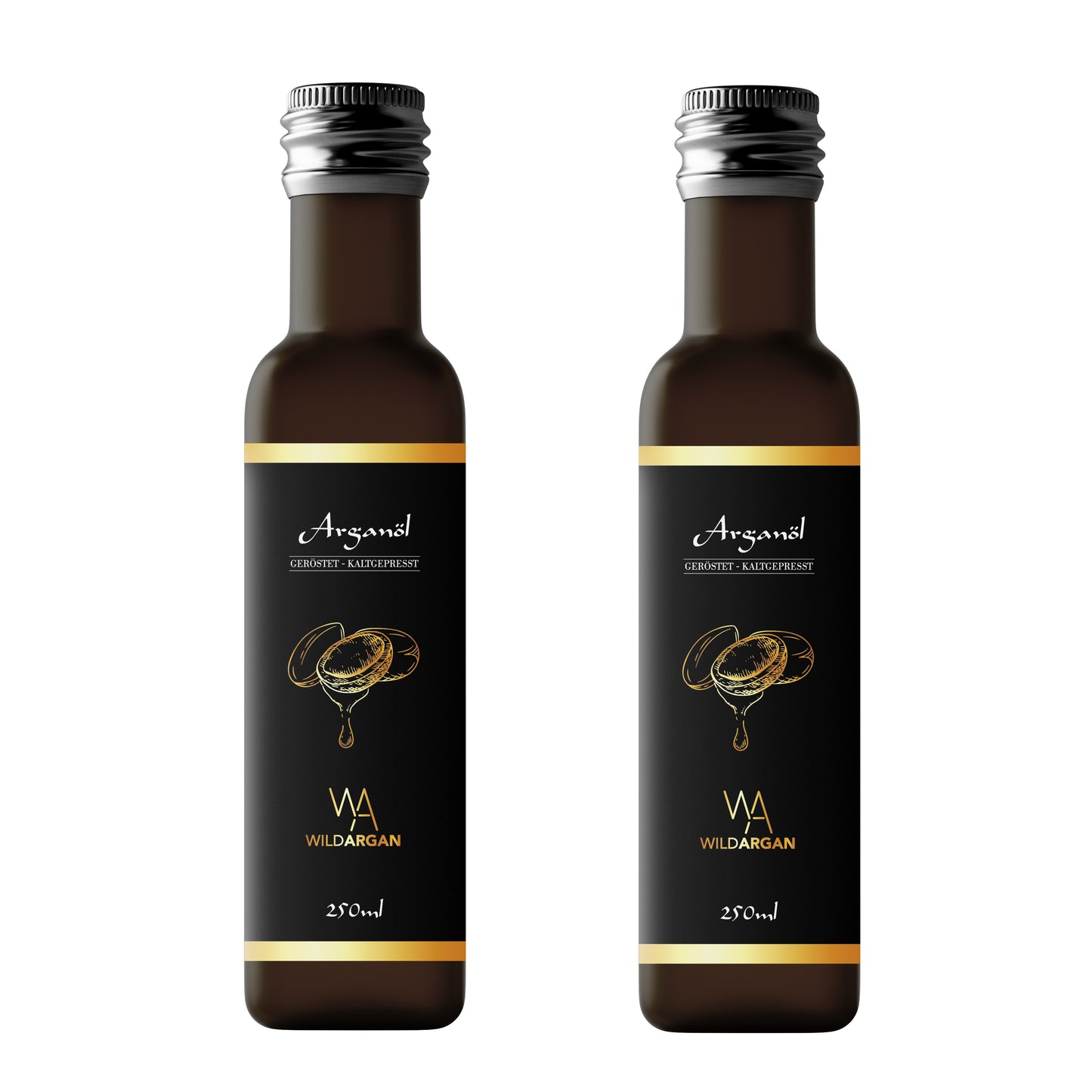 Gourmet Arganöl aus gerösteten Argannüsse (250ml) – Marokkanische Speiseöl-Delikatesse – Ansicht 4