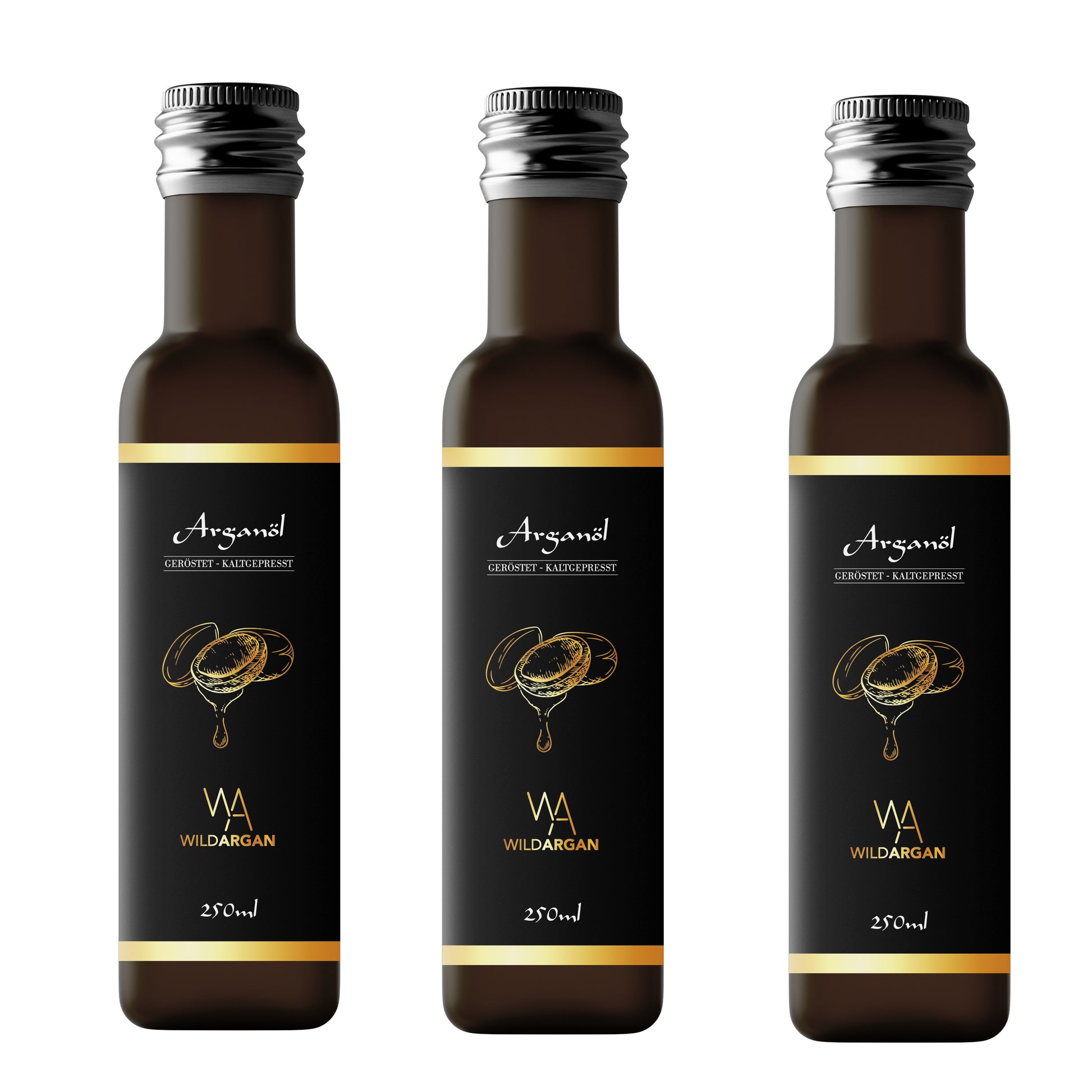 Gourmet Arganöl aus gerösteten Argannüsse (250ml) – Marokkanische Speiseöl-Delikatesse – Ansicht 5